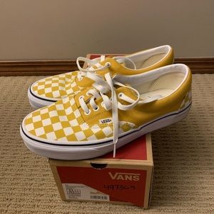 Vans Checkerboard Yellow